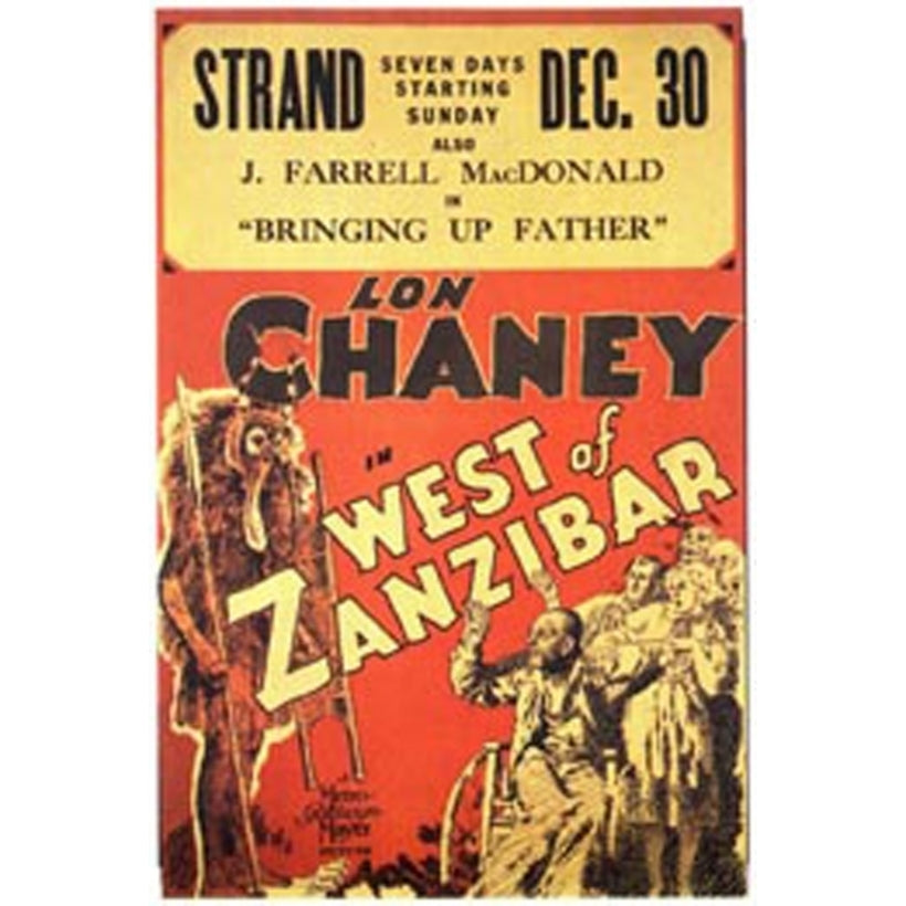 West of Zanzibar Movie Poster (11 x 17) - Item MOVCI0352 Image 1