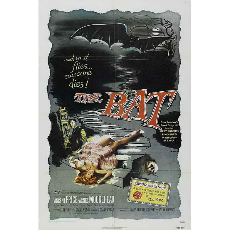 The Bat Movie Poster Print (27 x 40) - Item MOVCI1556 Image 1