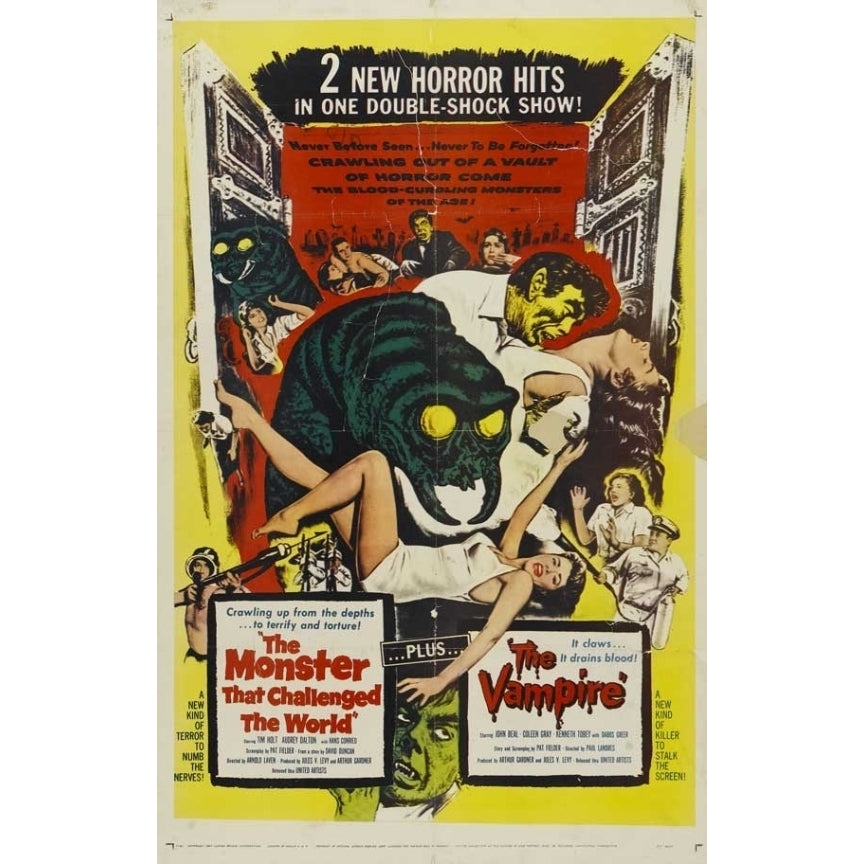 The Monster That Challenged the World Movie Poster Print (27 x 40) - Item MOVCI2550 Image 1