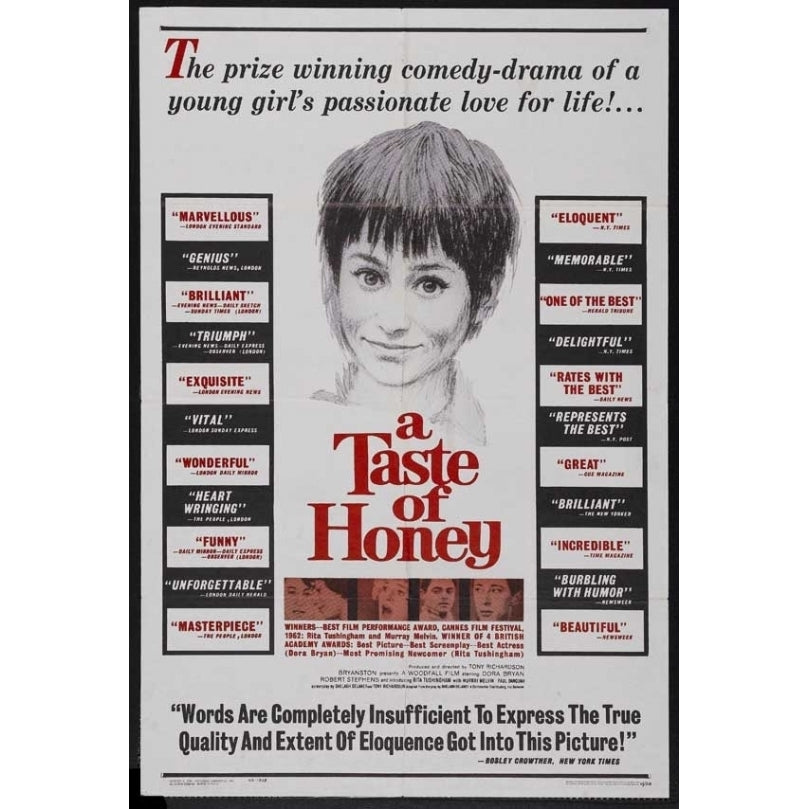 A Taste of Honey Movie Poster Print (27 x 40) - Item MOVCI2641 Image 1