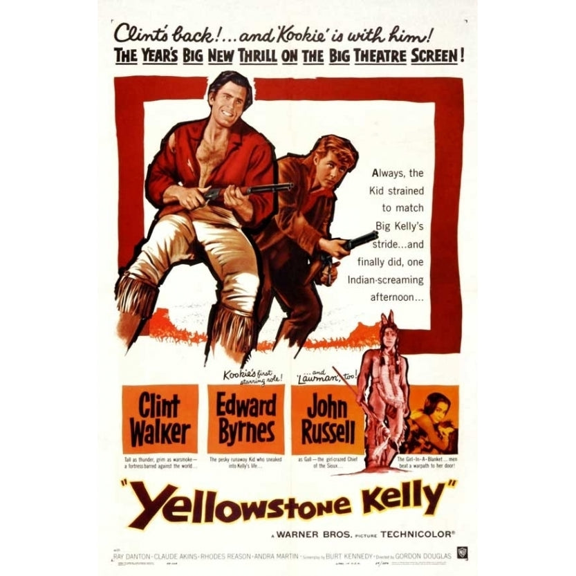 Yellowstone Kelly Movie Poster (11 x 17) - Item MOVCI4630 Image 1