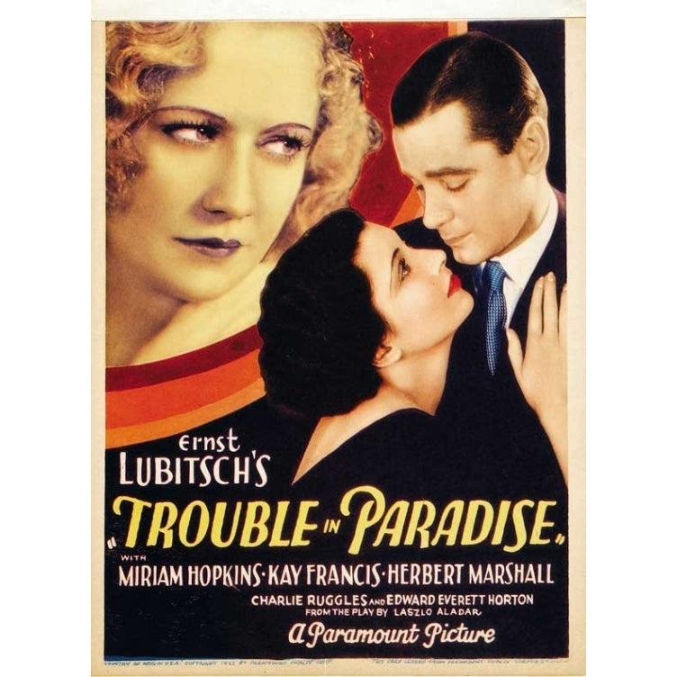 Trouble in Paradise Movie Poster Print (27 x 40) - Item MOVCI5707 Image 1