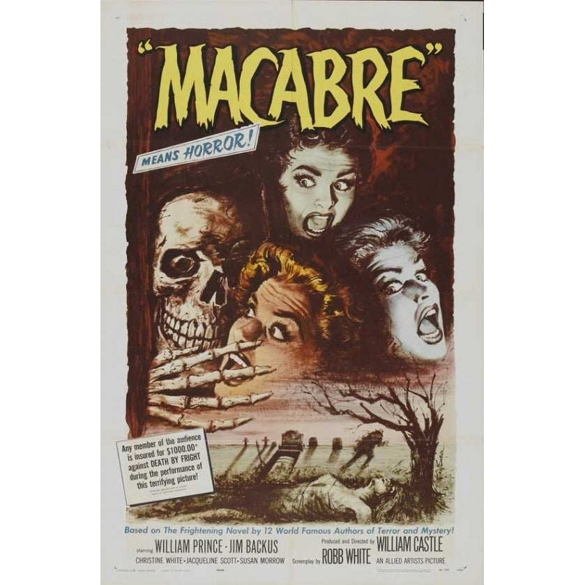 Macabre Movie Poster Print (27 x 40) - Item MOVCI5722 Image 1