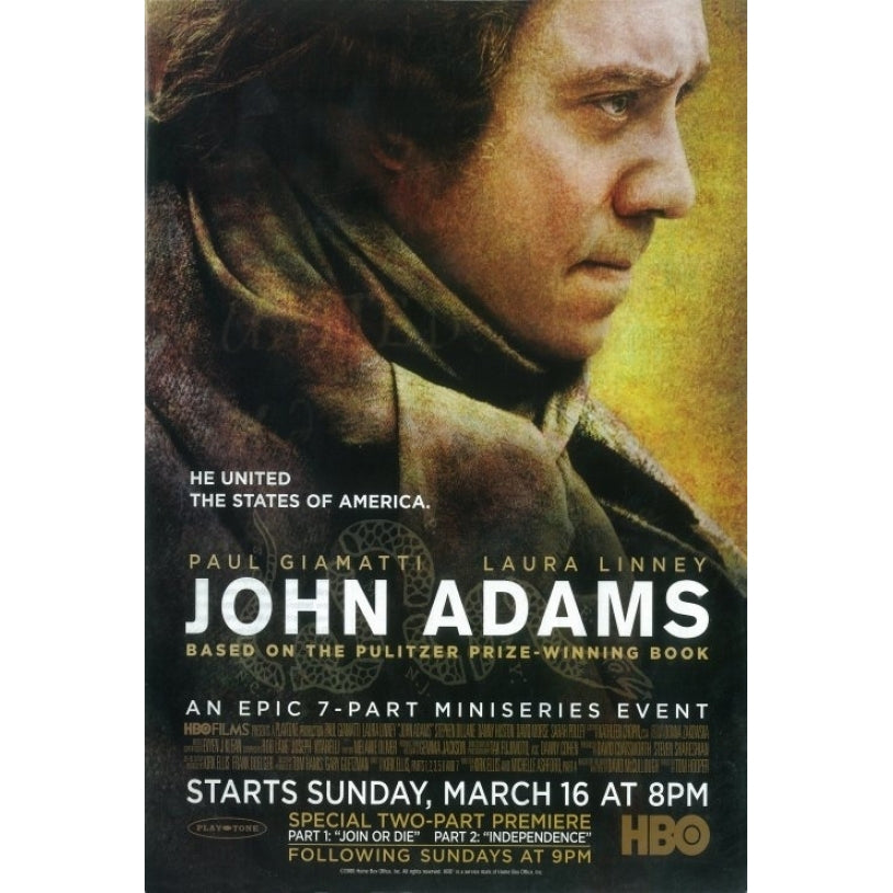 John Adams Movie Poster Print (27 x 40) - Item MOVCI6159 Image 1