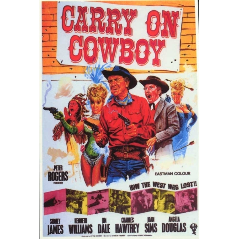 Carry On Cowboy Movie Poster (11 x 17) - Item MOVCI7704 Image 1