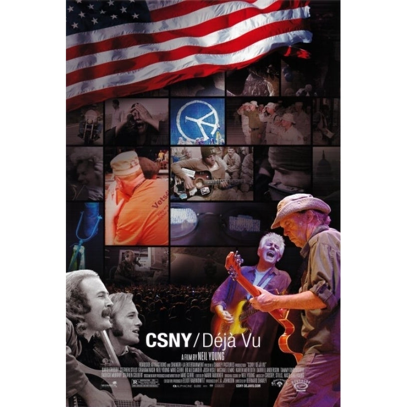 CSNY Deja Vu Movie Poster Print (27 x 40) - Item MOVCI8232 Image 1