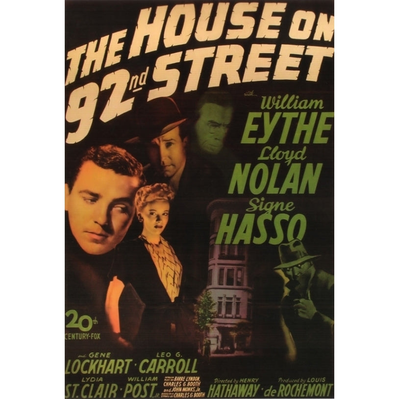 House on 92nd Street Movie Poster Print (27 x 40) - Item MOVCI9015 Image 1