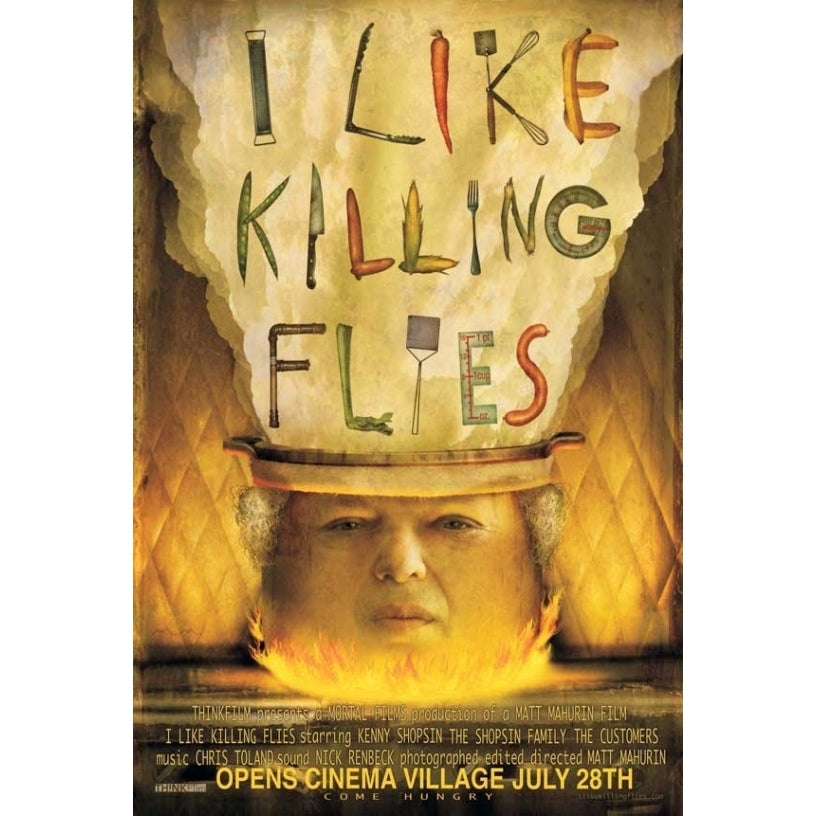 I Like Killing Flies Movie Poster (11 x 17) - Item MOVCJ1597 Image 1