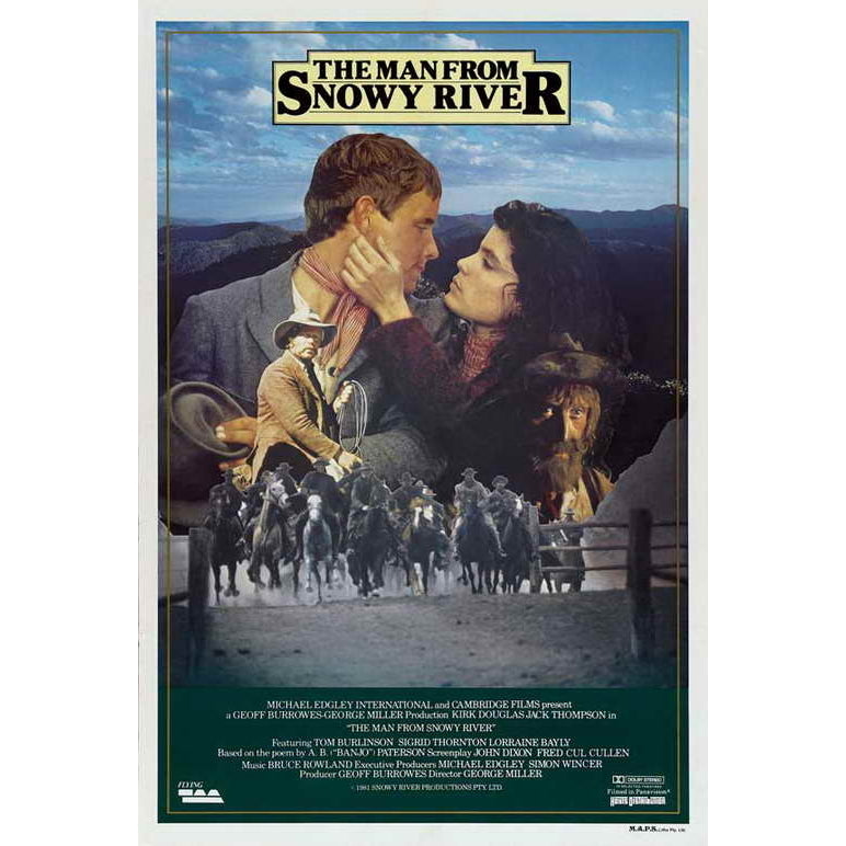 Man from Snowy River The Movie Poster Print (27 x 40) - Item MOVCJ2106 Image 1