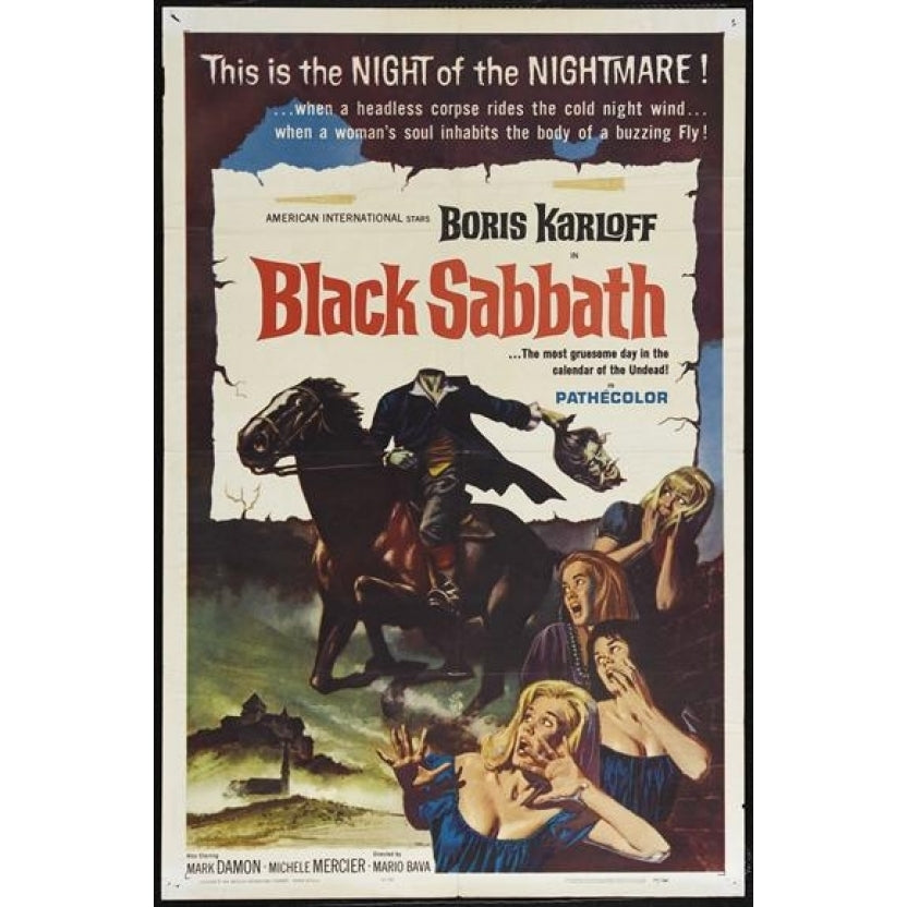 Black Sabbath Movie Poster (11 x 17) - Item MOVCJ2245 Image 1