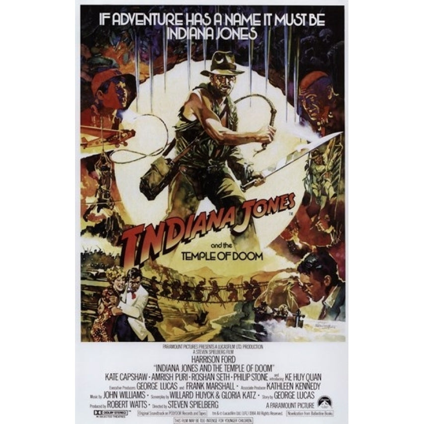 Indiana Jones and the Temple of Doom Movie Poster (11 x 17) - Item MOVCJ2353 Image 1