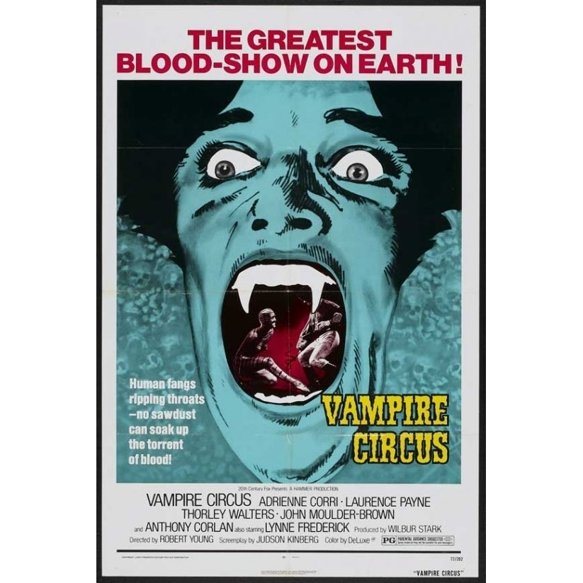 Vampire Circus Movie Poster (11 x 17) - Item MOVCJ2658 Image 1