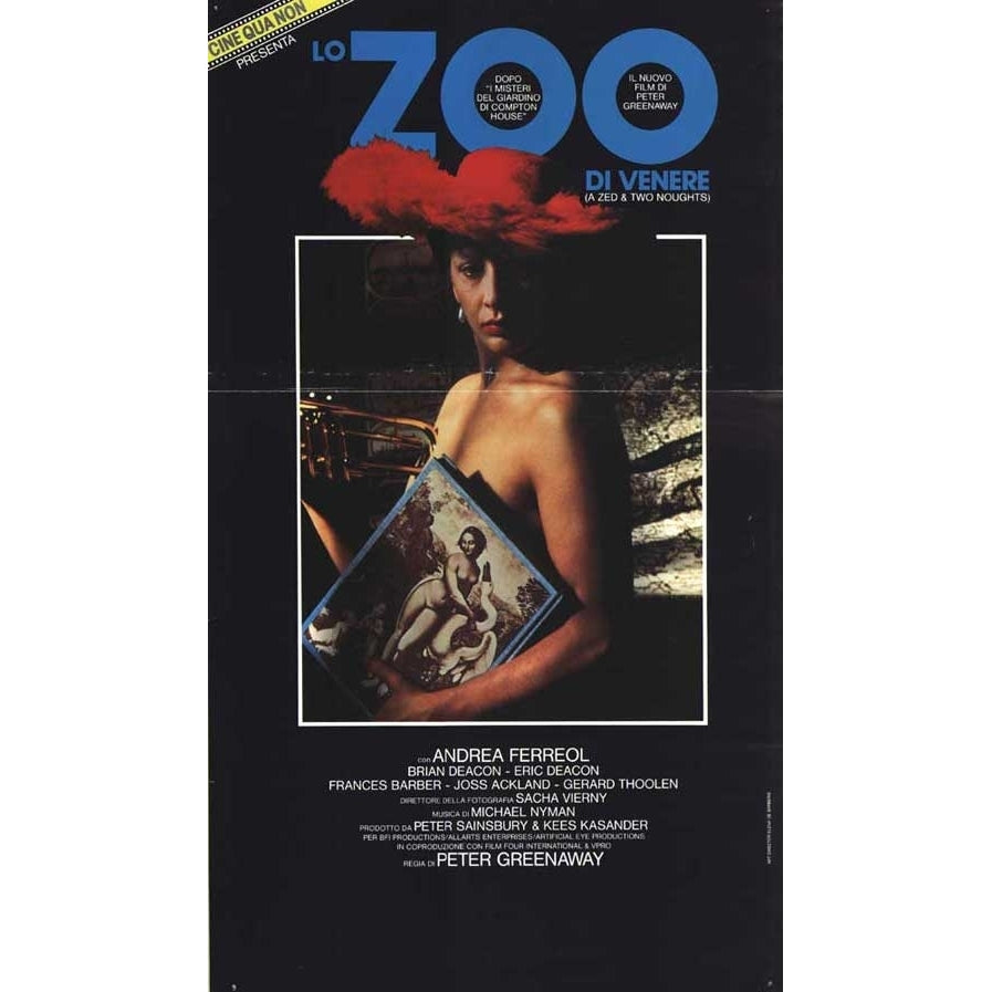 A Zed and Two Noughts Movie Poster (13 x 28) - Item MOVCJ2822 Image 1