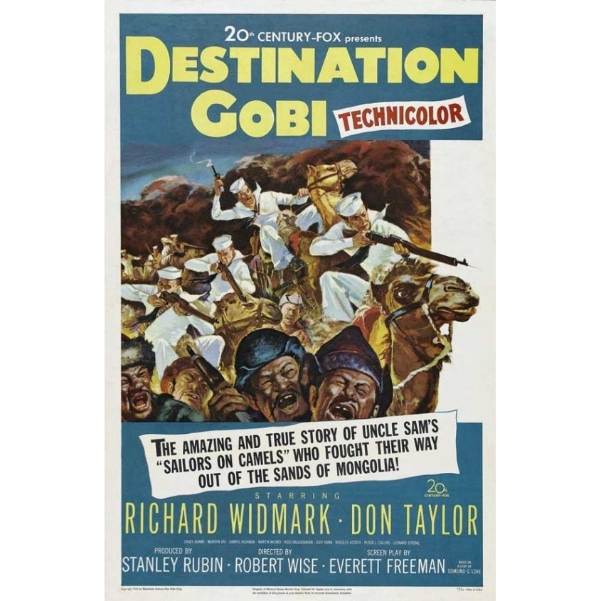 Destination Gobi Movie Poster Print (27 x 40) - Item MOVCJ3182 Image 1