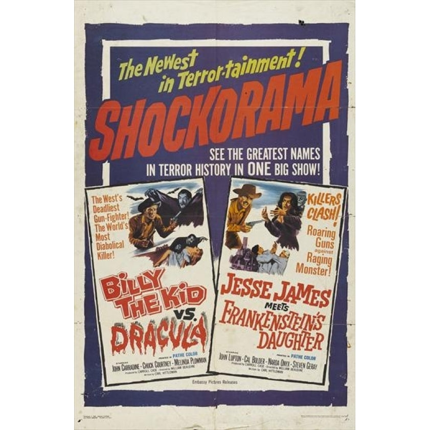 Billy the Kid vs Dracula Movie Poster (27 x 40) - Item MOVCJ4250 Image 1