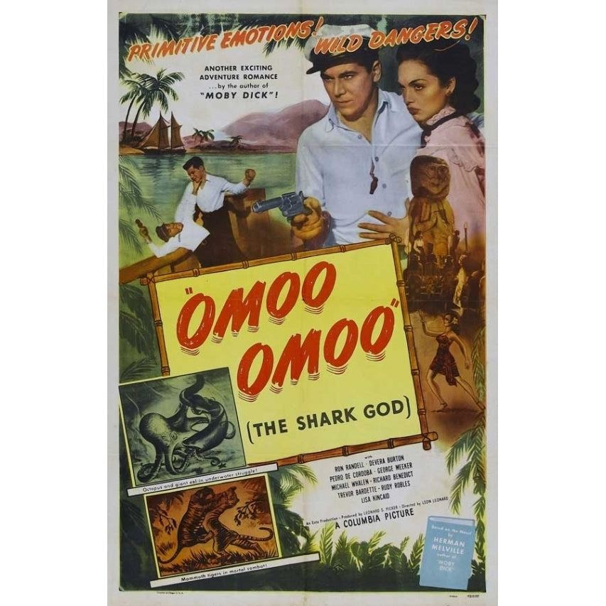 Omoo-Omoo the Shark God Movie Poster (11 x 17) - Item MOVCJ4173 Image 1