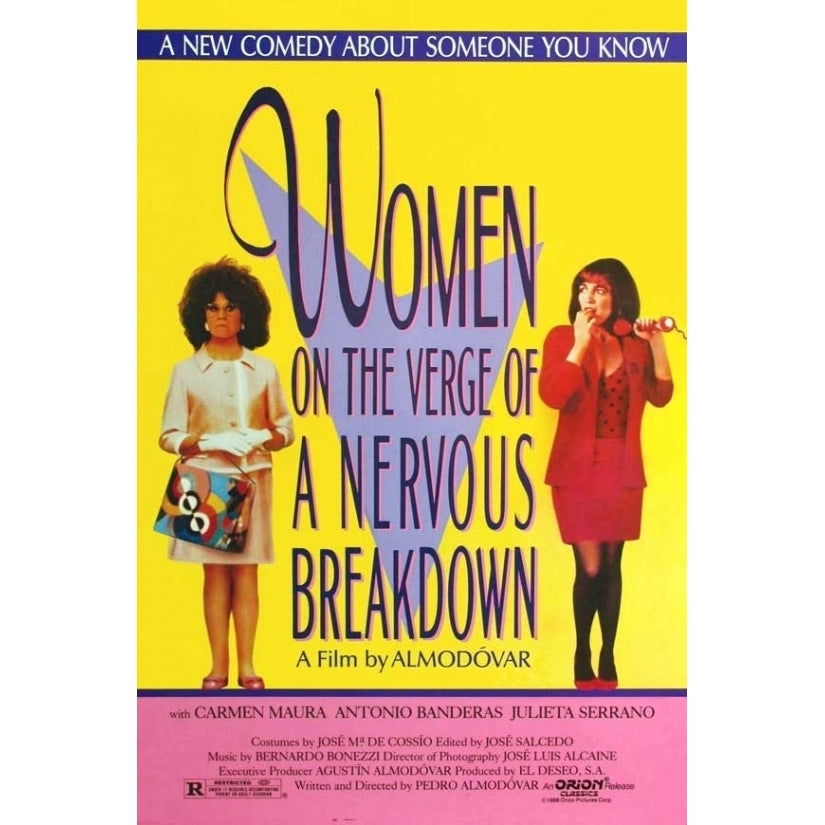 Women on the Verge of a Nervous Breakdown Movie Poster (11 x 17) - Item MOVCJ5387 Image 1