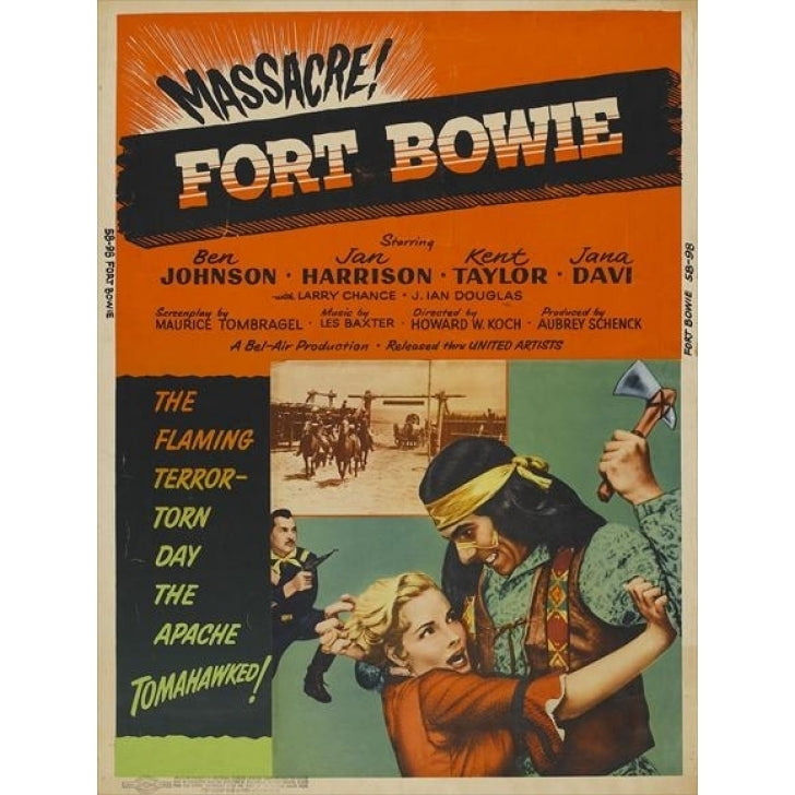 Fort Bowie Movie Poster (11 x 17) - Item MOVCJ6215 Image 1