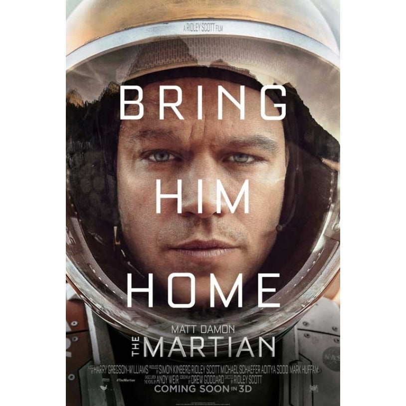 The Martian Movie Poster (11 x 17) - Item MOVEB03545 Image 1