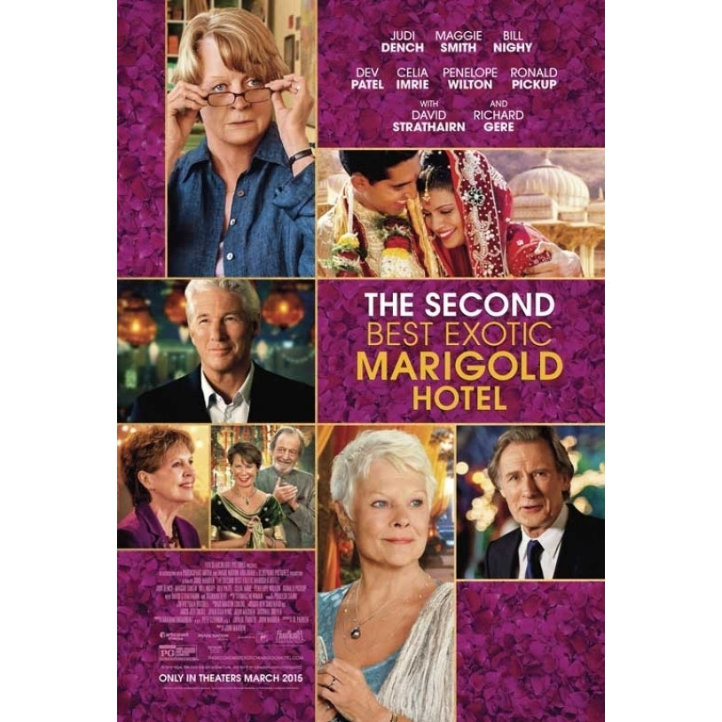 The Second Best Exotic Marigold Hotel Movie Poster Print (27 x 40) - Item MOVEB11445 Image 1