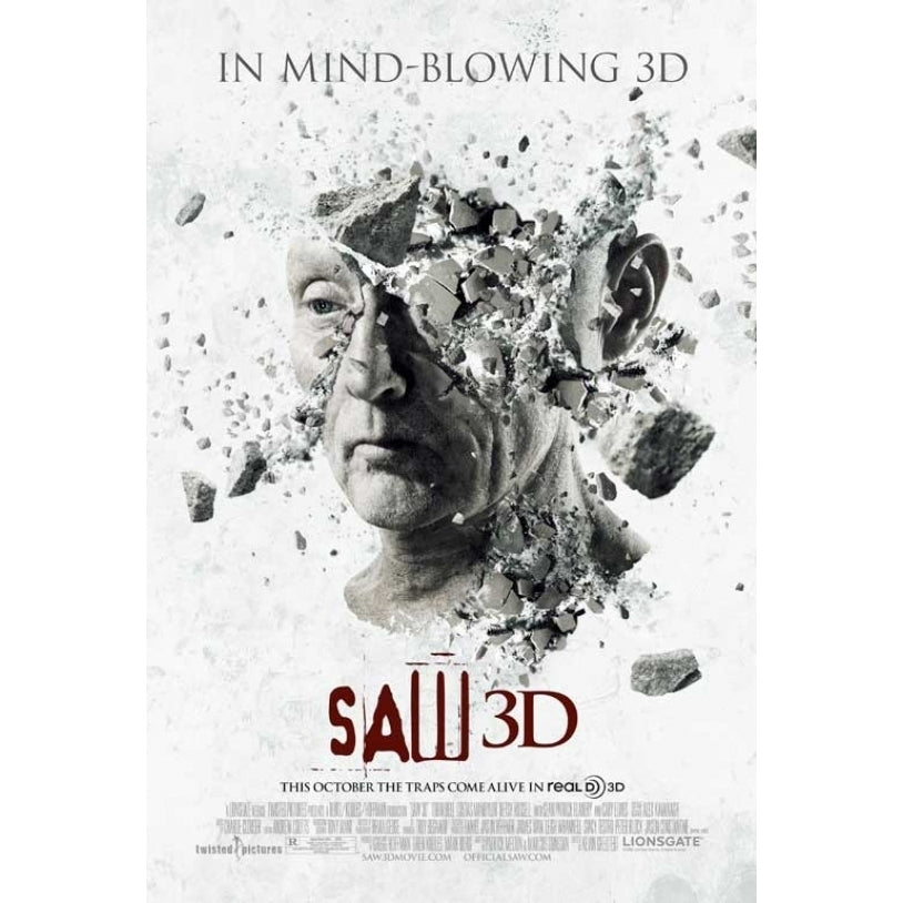 Saw 3D Movie Poster (11 x 17) - Item MOVEB09011 Image 1