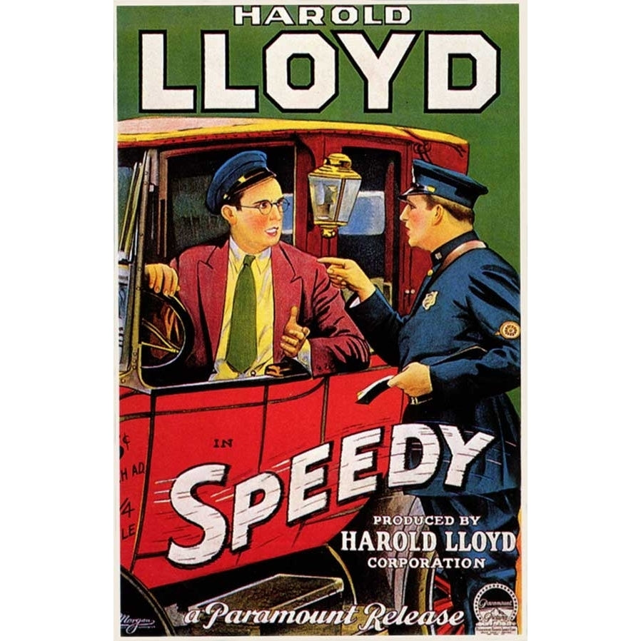 Speedy Movie Poster Print (11 x 17) - Item MOVEB09260 Image 1