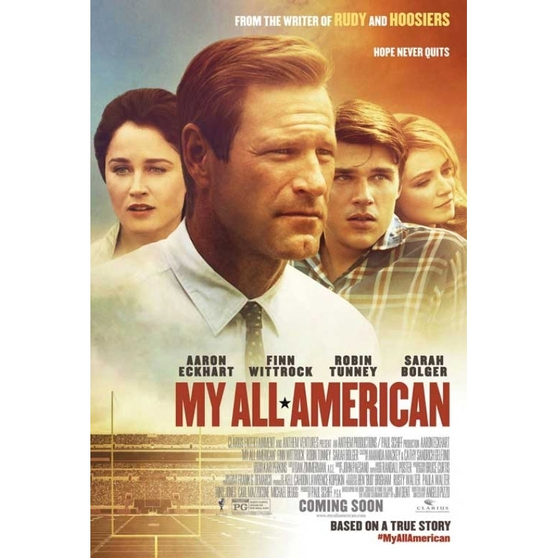 My All American Movie Poster (11 x 17) - Item MOVEB15545 Image 1