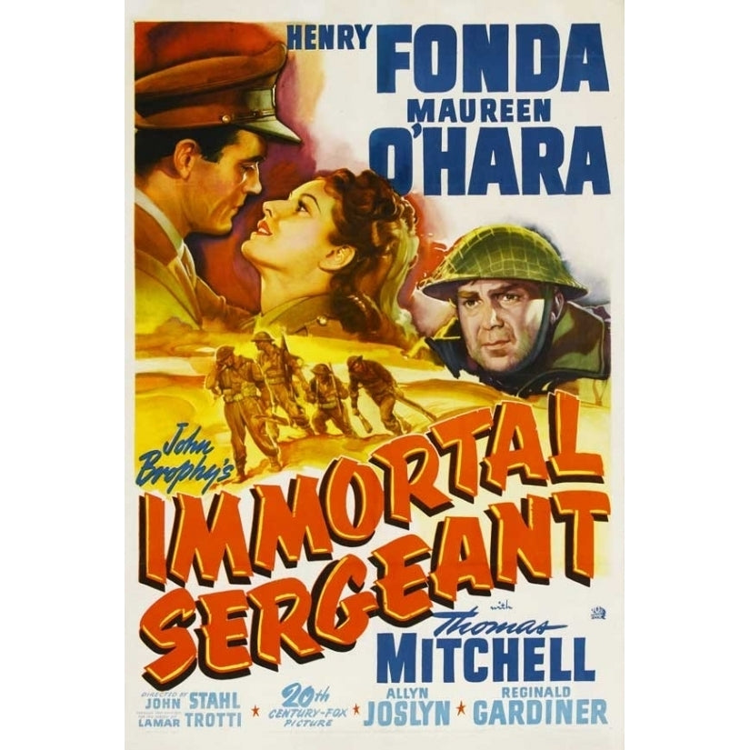 Immortal Sergeant Movie Poster (11 x 17) - Item MOVEB23350 Image 1