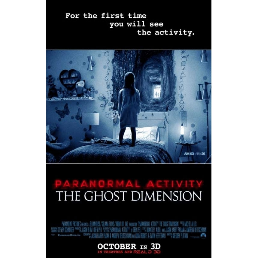 Paranormal Activity The Ghost Dimension Movie Poster (11 x 17) - Item MOVEB23545 Image 1