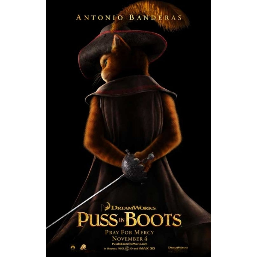 Puss in Boots Movie Poster (11 x 17) - Item MOVEB24973 Image 1