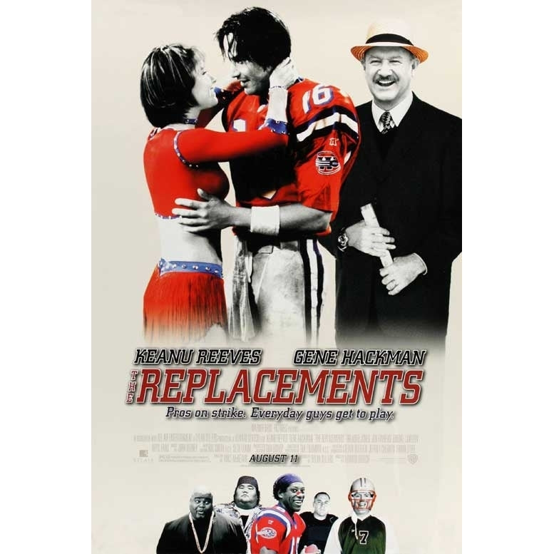 The Replacements Movie Poster (11 x 17) - Item MOVEB29983 Image 1