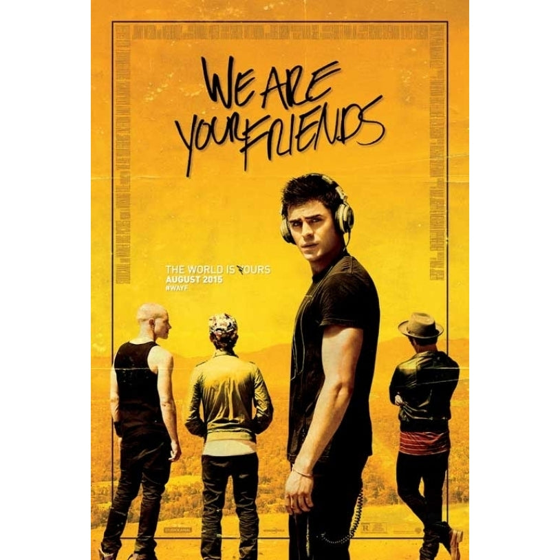 We Are Your Friends Movie Poster (27 x 40) - Item MOVEB32545 Image 1