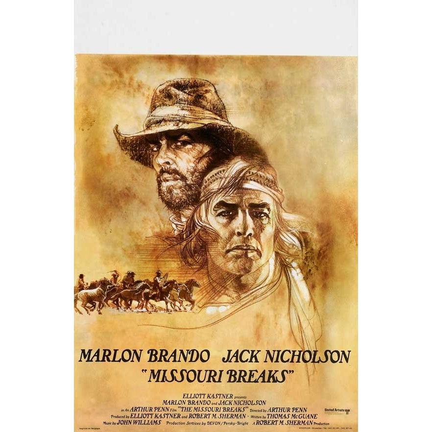 Missouri Breaks The Movie Poster Print (11 x 17) - Item MOVEB32420 Image 1