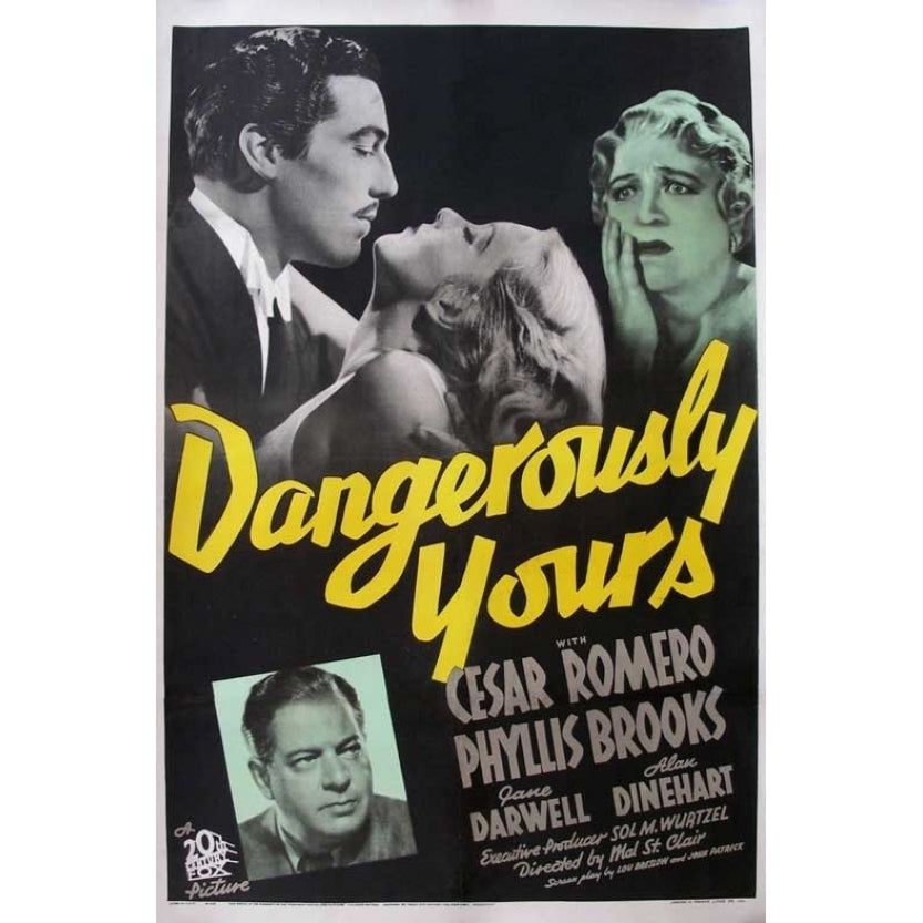 Dangerously Yours Movie Poster (11 x 17) - Item MOVEB32633 Image 1