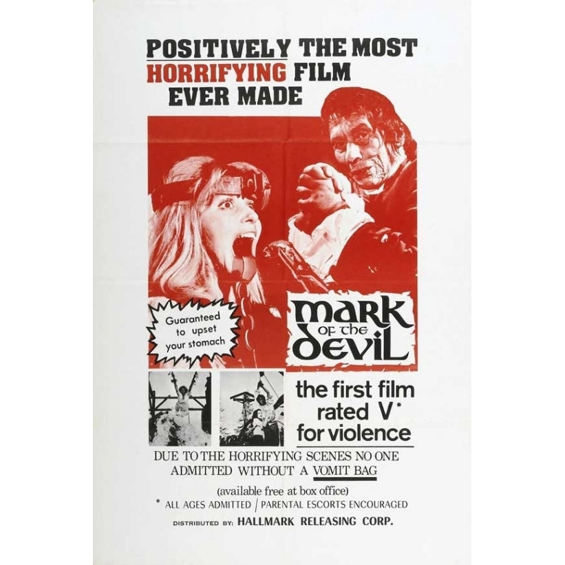 Mark of the Devil Movie Poster (11 x 17) - Item MOVEB50050 Image 1