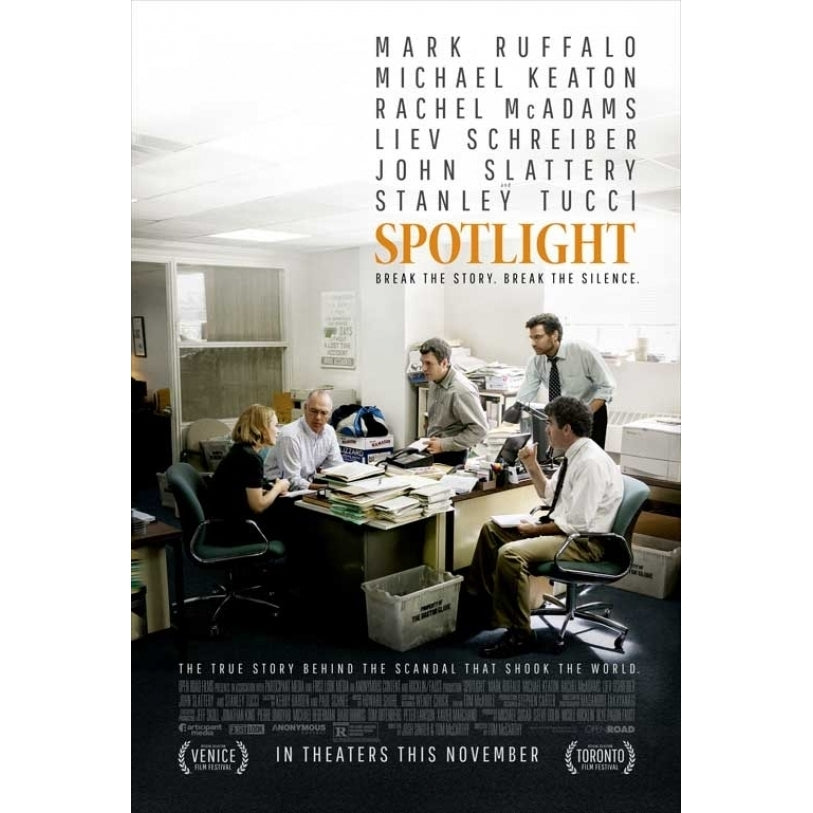 Spotlight Movie Poster (27 x 40) - Item MOVEB54545 Image 1