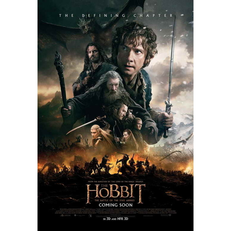 The Hobbit: The Battle of the Five Armies Movie Poster Print (27 x 40) - Item MOVEB59245 Image 1