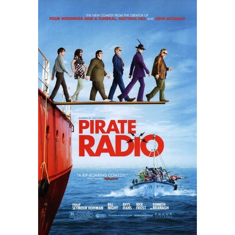 Pirate Radio Movie Poster (11 x 17) - Item MOVEB67140 Image 1