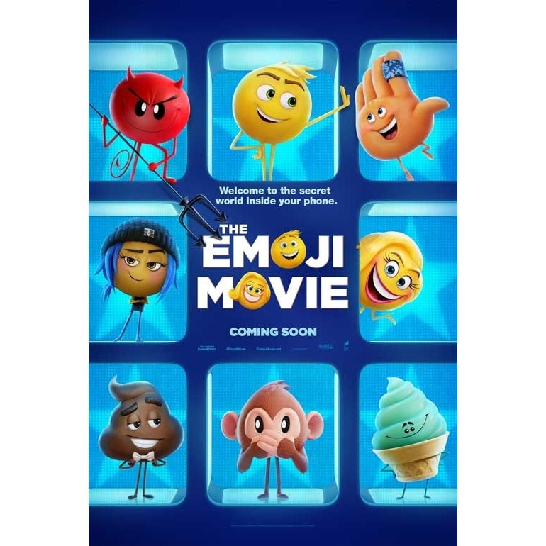 The Emoji Movie Movie Poster (11 x 17) - Item MOVEB70555 Image 1