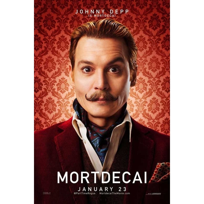 Mortdecai Movie Poster Print (27 x 40) - Item MOVEB72345 Image 1