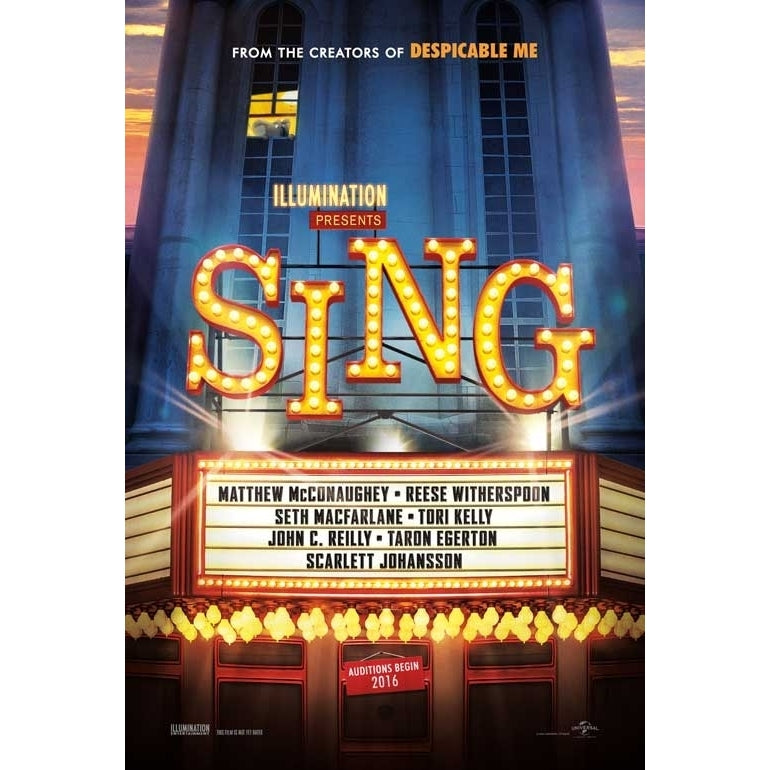 Sing Movie Poster Print (27 x 40) - Item MOVEB75355 Image 1