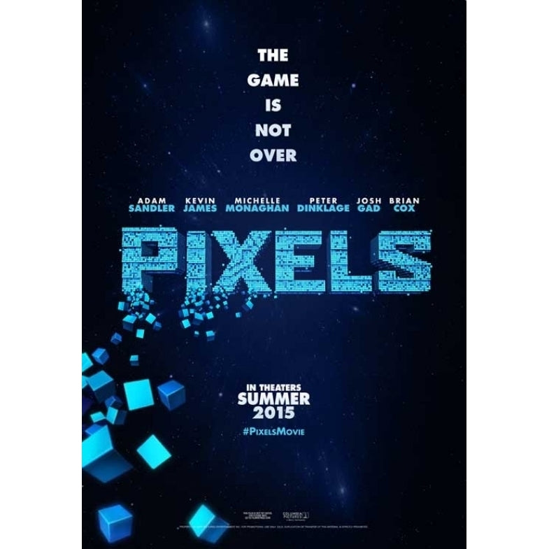 Pixels Movie Poster Print (27 x 40) - Item MOVEB78445 Image 1