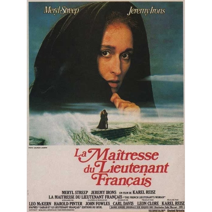 The French Lieutenants Woman Movie Poster Print (11 x 17) - Item MOVEB79480 Image 1