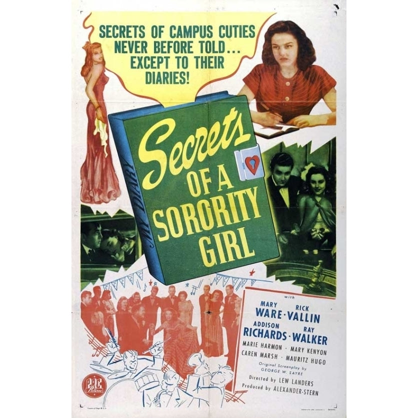 Secrets of a Sorority Girl Movie Poster (11 x 17) - Item MOVEB88340 Image 1