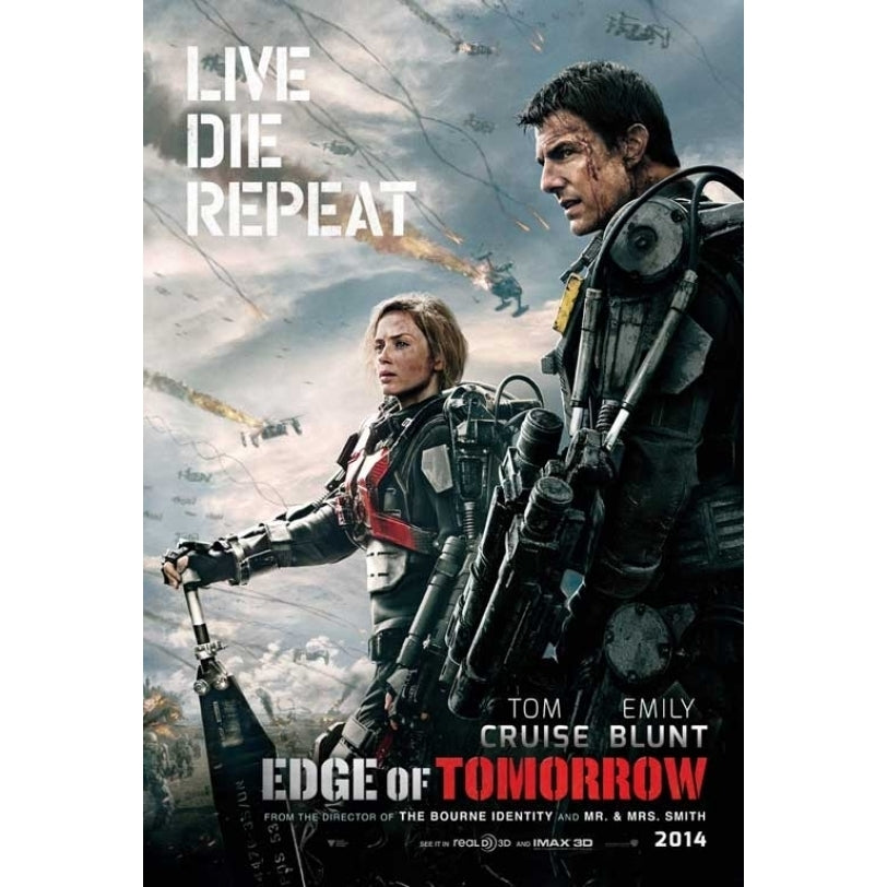 Edge of Tomorrow Movie Poster (11 x 17) - Item MOVEB92045 Image 1