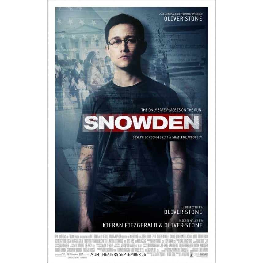 Snowden Movie Poster (27 x 40) - Item MOVEB95645 Image 1