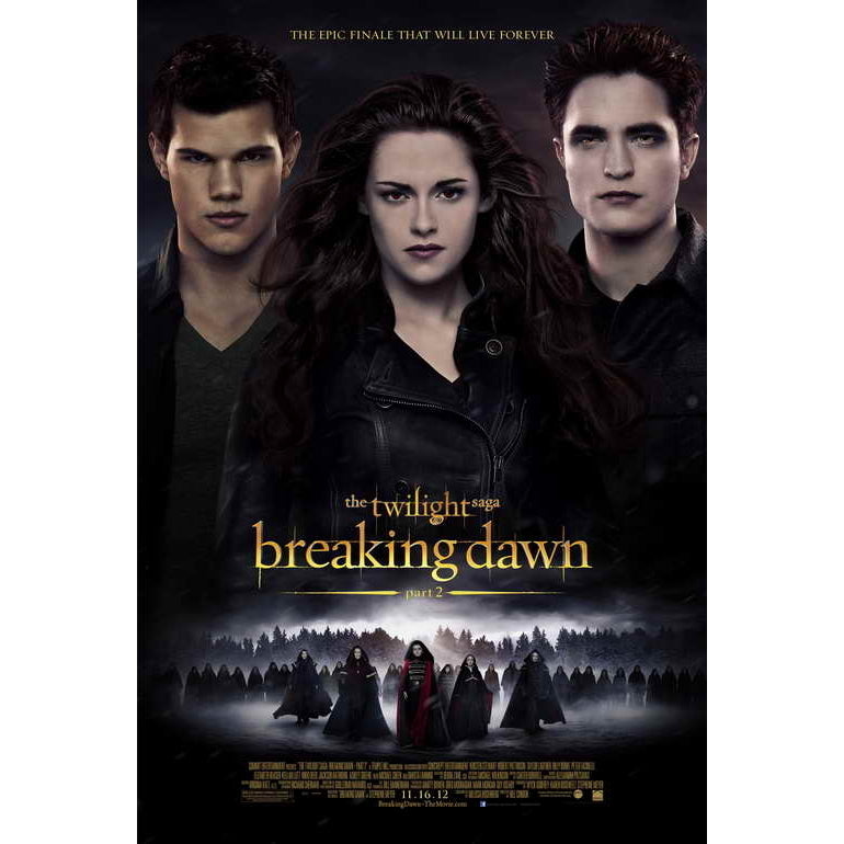 The Twilight Saga: Breaking Dawn - Part 2 Movie Poster Print (27 x 40) - Item MOVEB99605 Image 1