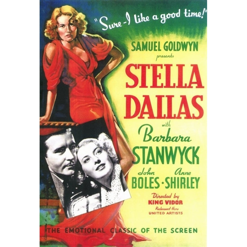 Stella Dallas Movie Poster (11 x 17) - Item MOVEC0870 Image 1