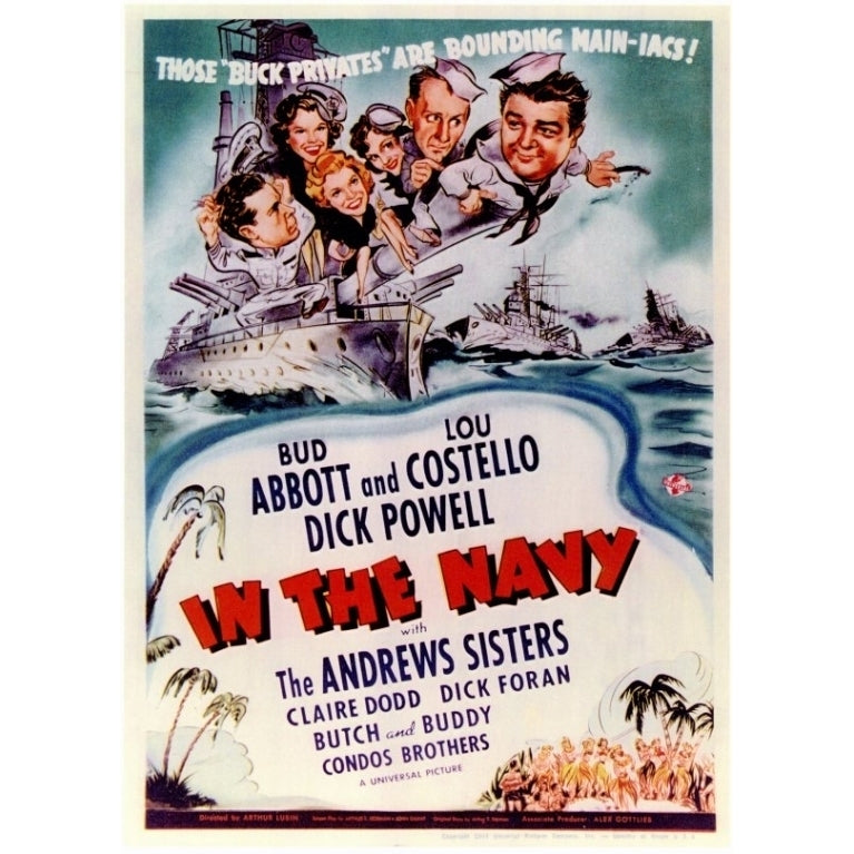 In the Navy Movie Poster (11 x 17) - Item MOVEC2873 Image 1