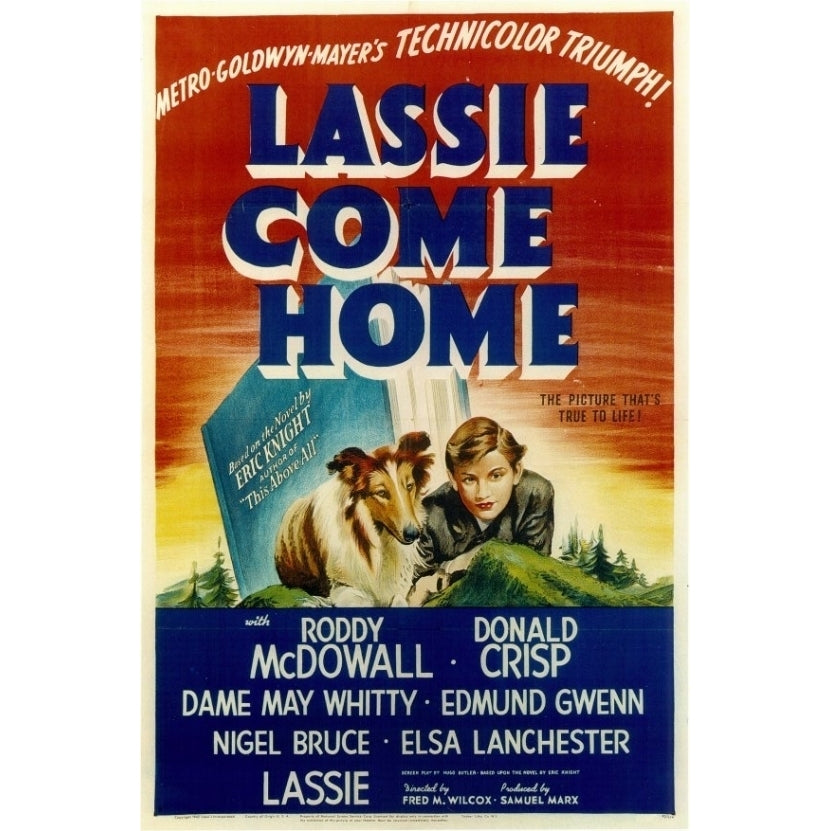 Lassie Come Home Movie Poster (11 x 17) - Item MOVEC3874 Image 1